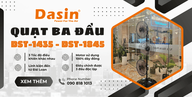 Khám Phá Dòng Quạt Ba Đầu – Làm Mát Mạnh Mẽ Cho Mọi Không Gian