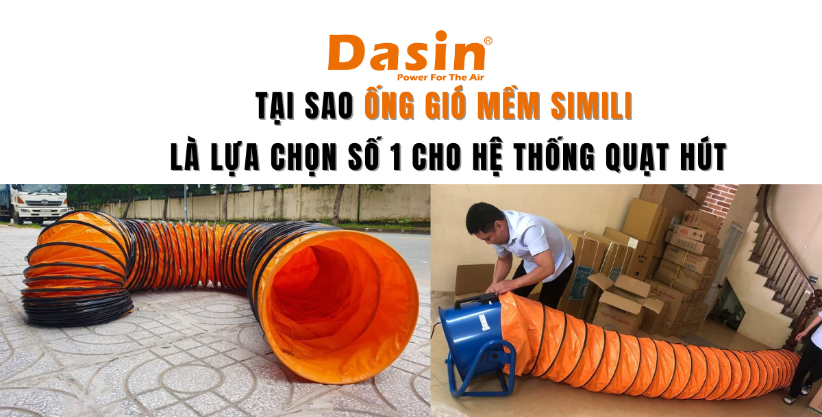 Tại Sao Ống Gió Mềm Simili Là Lựa Chọn Số 1 Cho Hệ Thống Quạt Hút