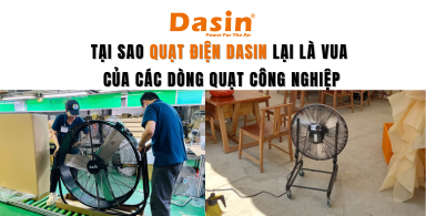 Tại Sao Quạt Điện Dasin Lại Là Vua Của Các Dòng Quạt Công Nghiệp