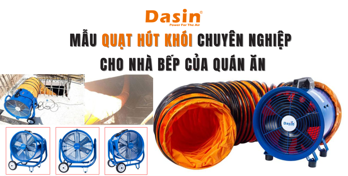 Mẫu Quạt Hút Khói Chuyên Nghiệp Cho Nhà Bếp Của Quán Ăn