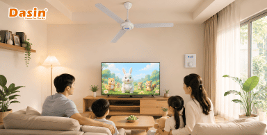 Quạt Trần 3 Cánh – Mảnh Ghép Hoàn Thiện Cho Không Gian Thoáng Đẹp