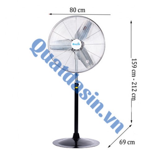 Quạt Đứng Công Nghiệp KSM - 3076H