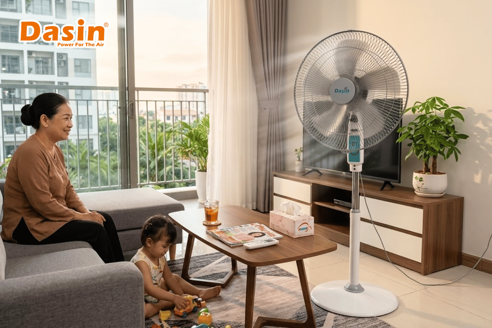 độ ồn quạt dân dụng