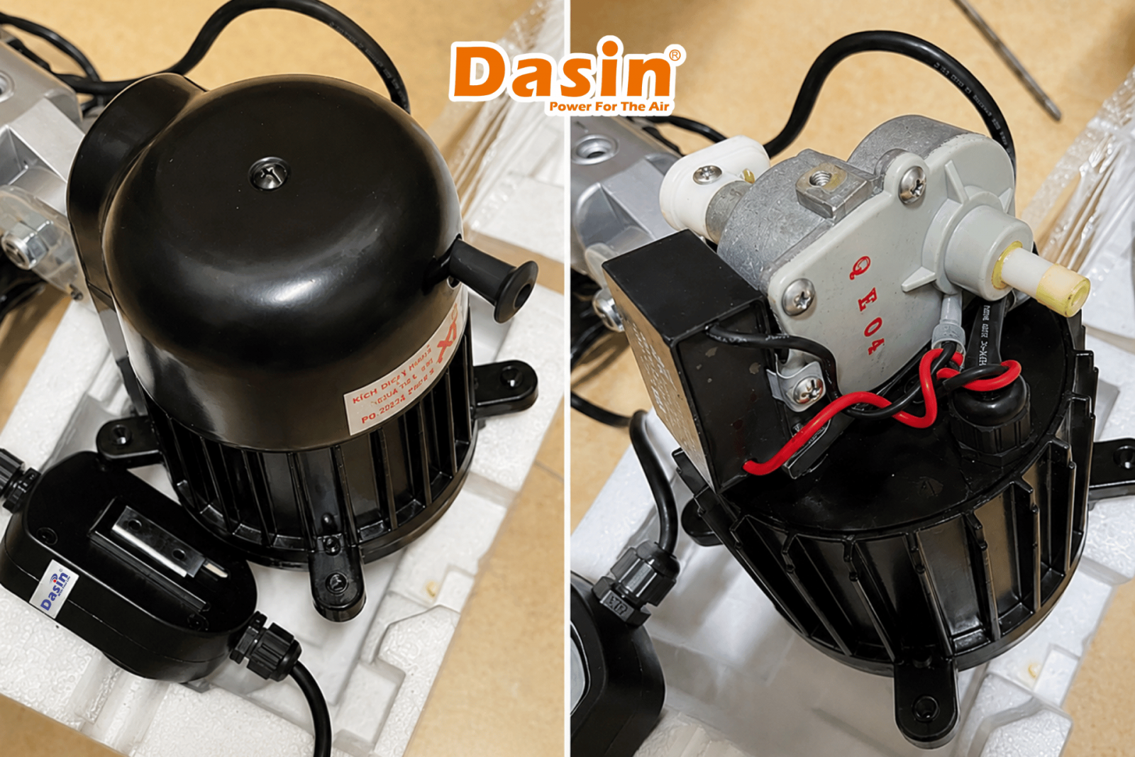 motor quạt điện dasin 