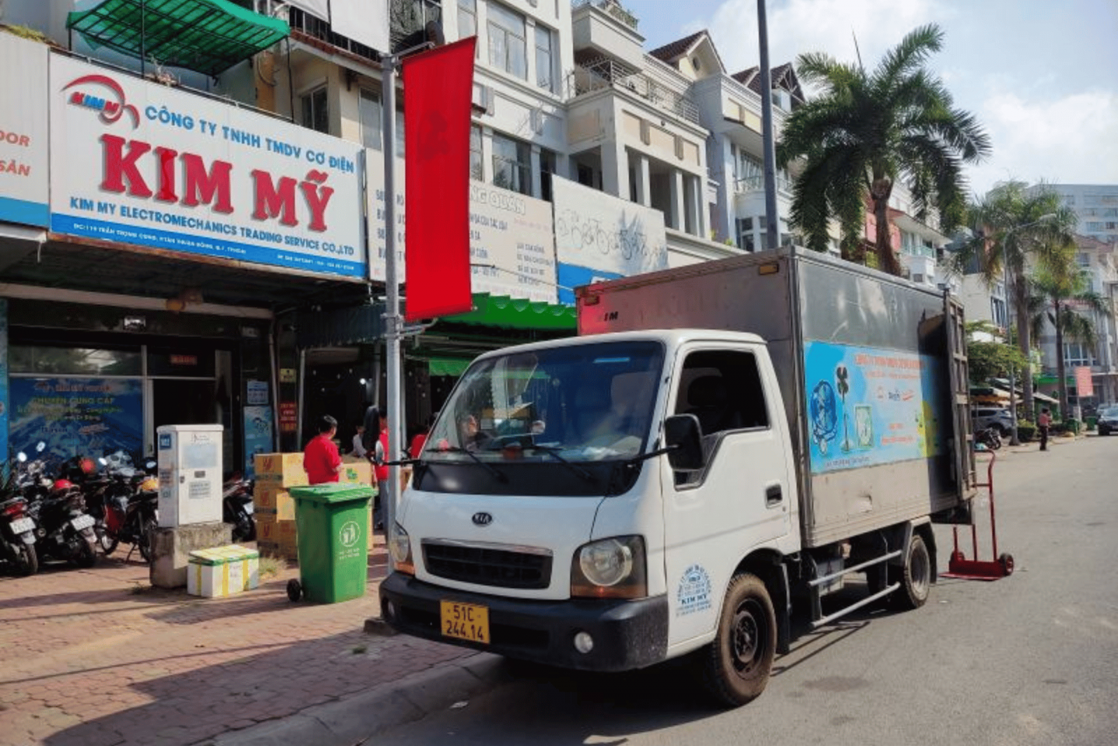 phân phối quạt dc