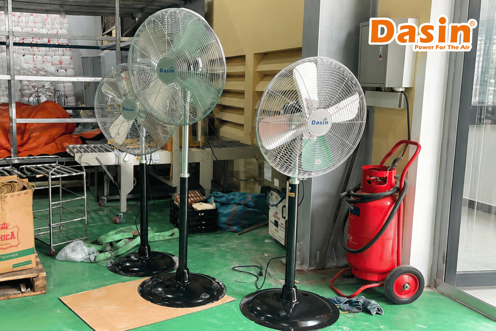 quạt đứng công nghiệp công suất lớn