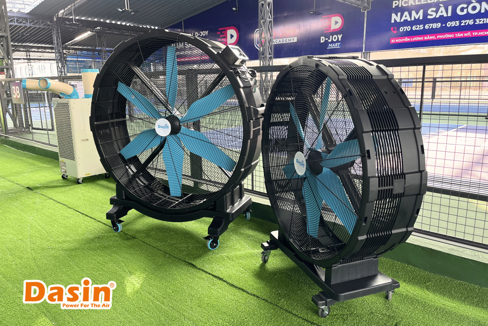 quạt dc dạng xe đẩy