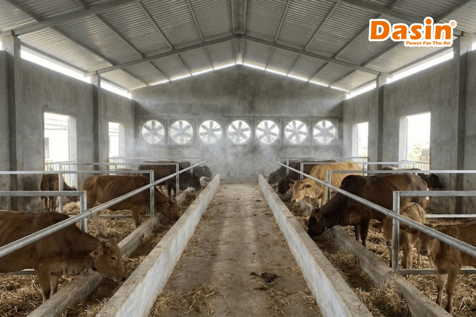Quạt thông gió chuồng trại