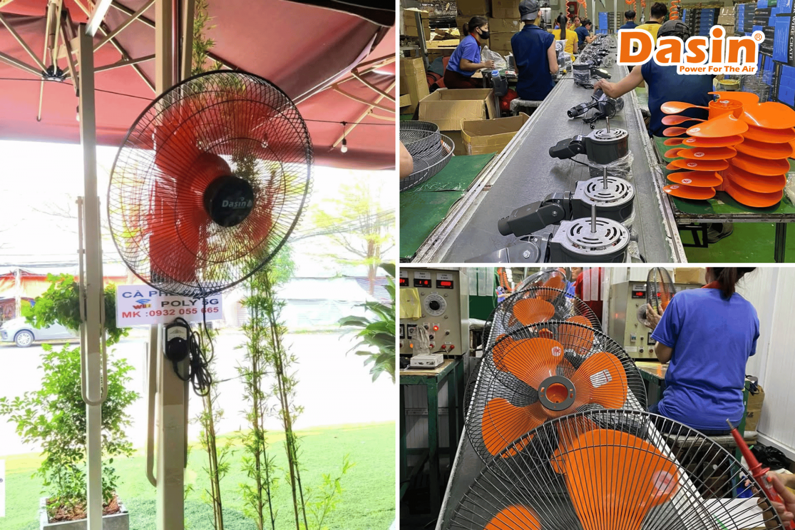 quạt treo tường gia dụng