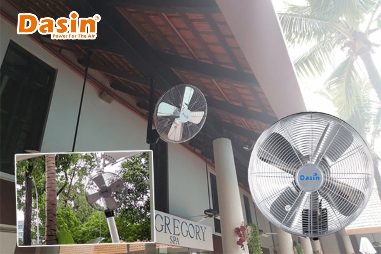 quạt treo tường công nghiệp