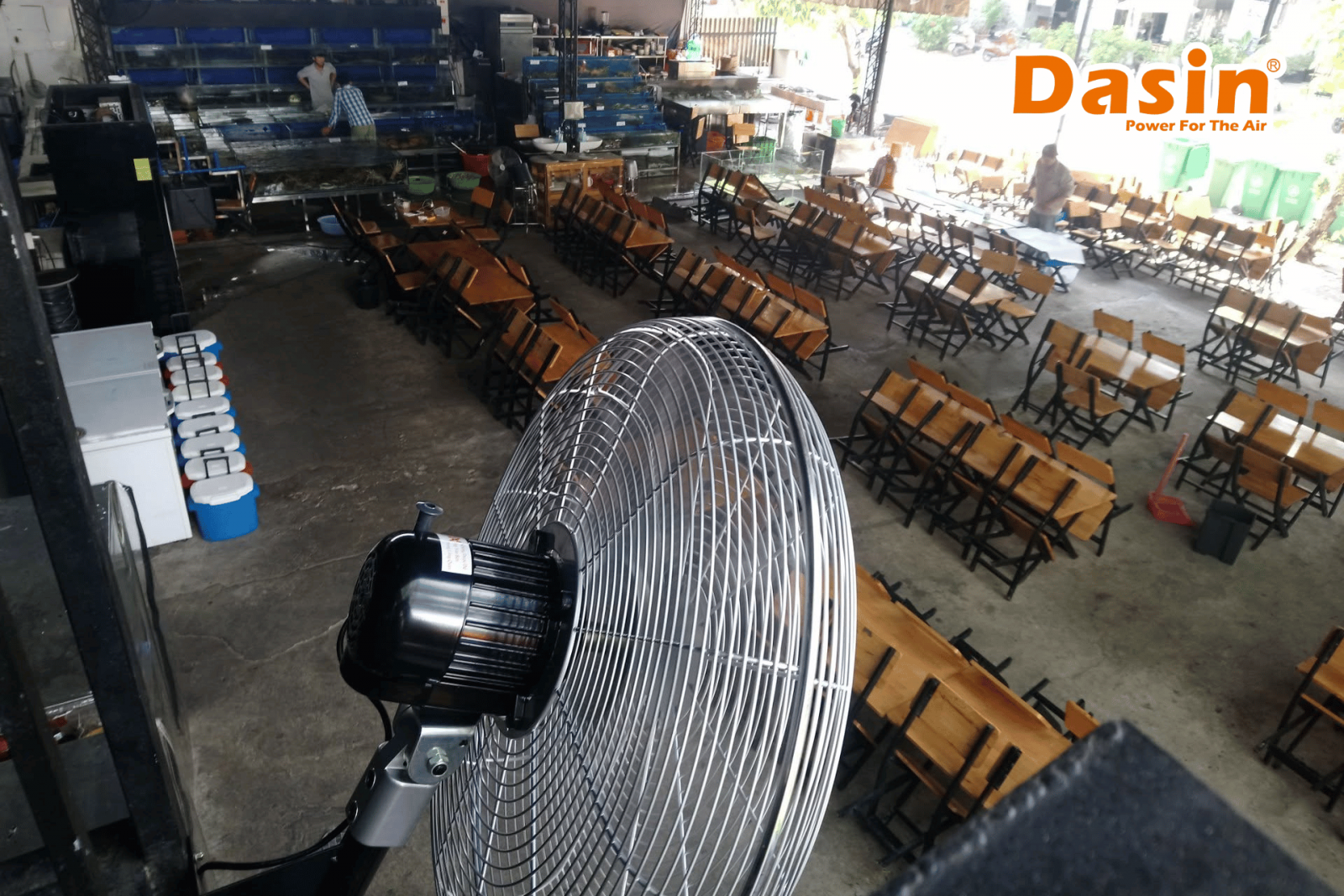 quạt treo tường dasin chính hãng