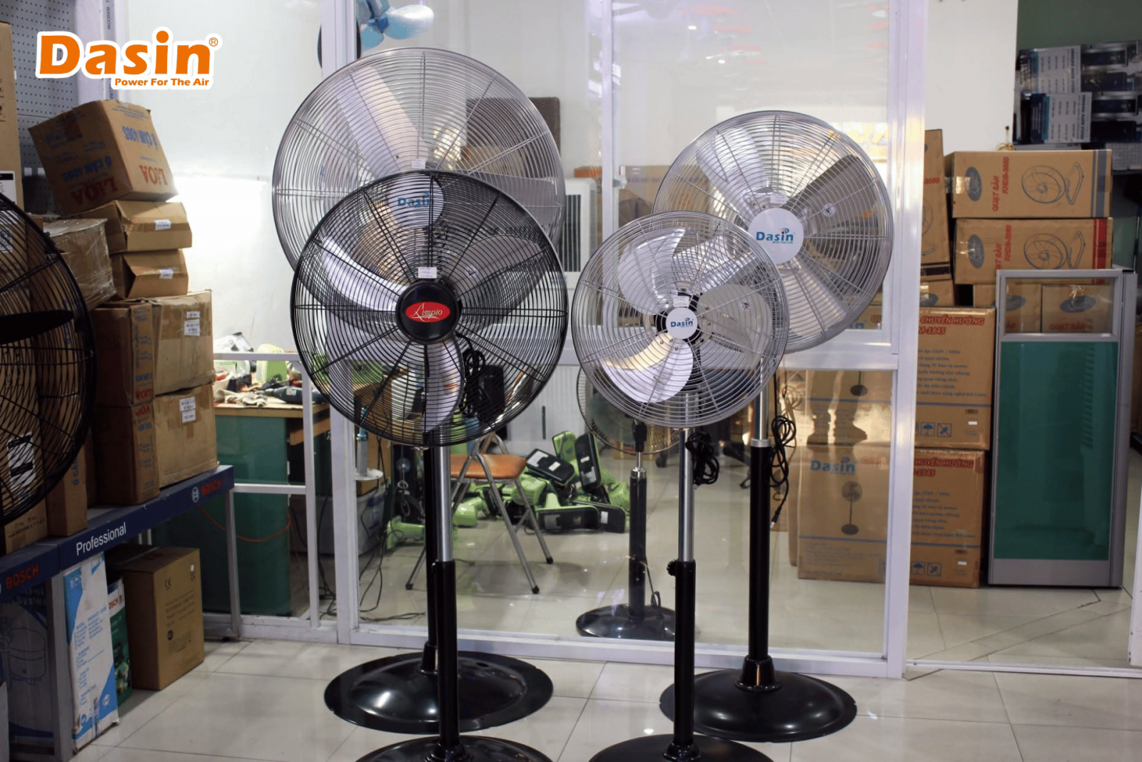quạt ac và dc