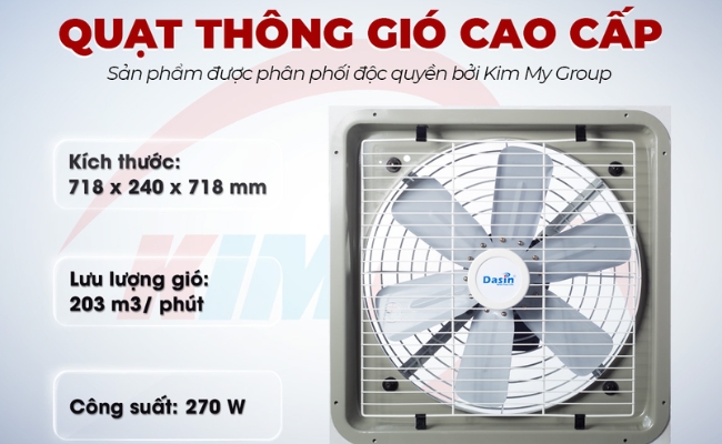 cung cấp quạt thông gió ở Thủ Đức