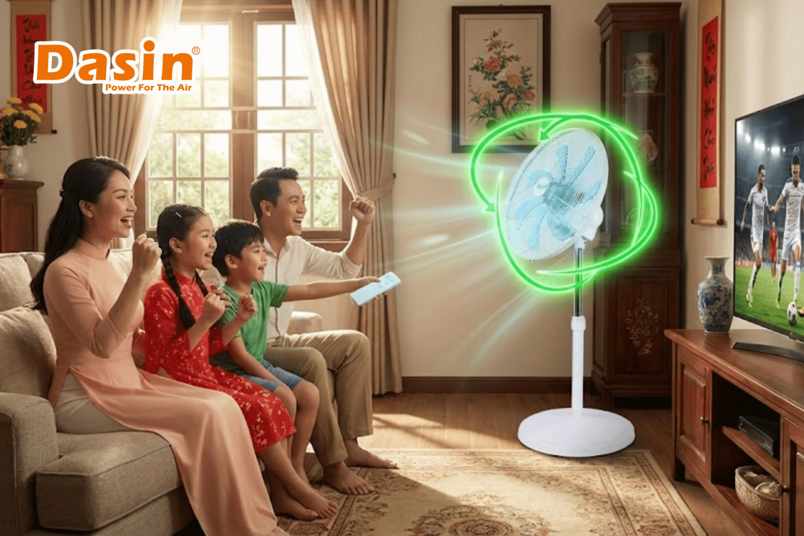 quạt ac và dc