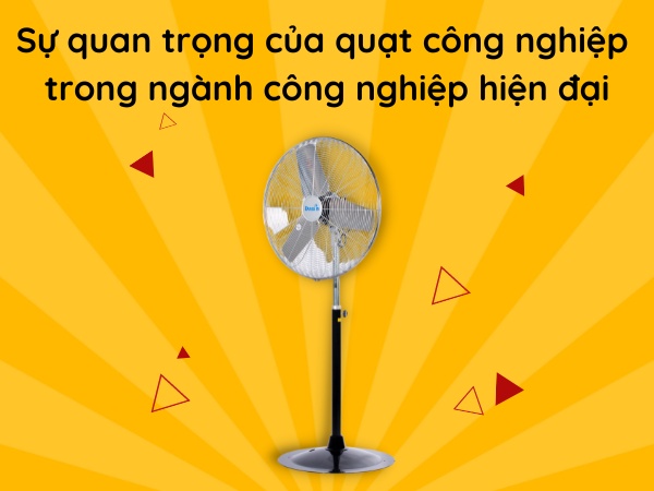 Sự cần thiết của quạt công nghiệp trong sản xuất thực phẩm và đồ uống